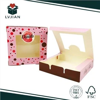 Caixa de papel para rosquinhas