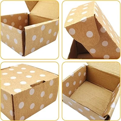 Caixa de papelão ondulado reciclável